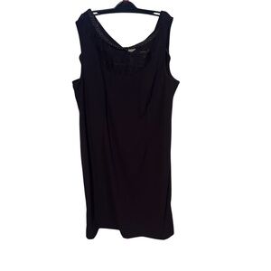 Maya Brooke Purple Sleeveless Dress